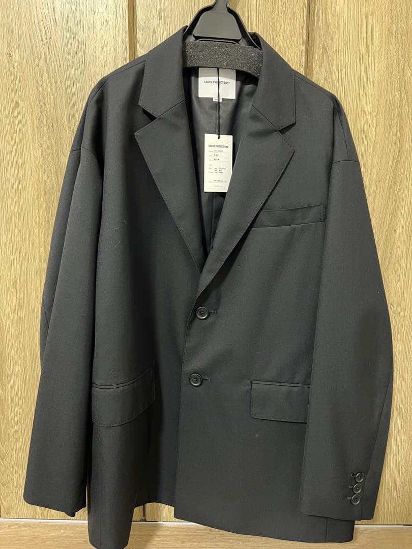 COOTIE PRODUCTIONS シングルブレストジャケット ブラックM