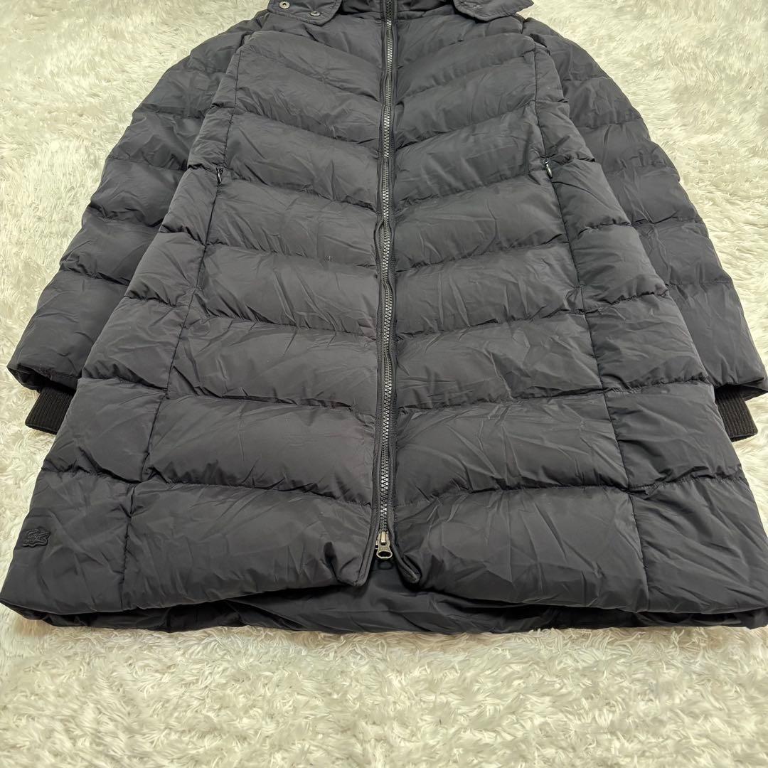 【軽量モデル】LACOSTE ダウンジャケット ロングダウンコート 36