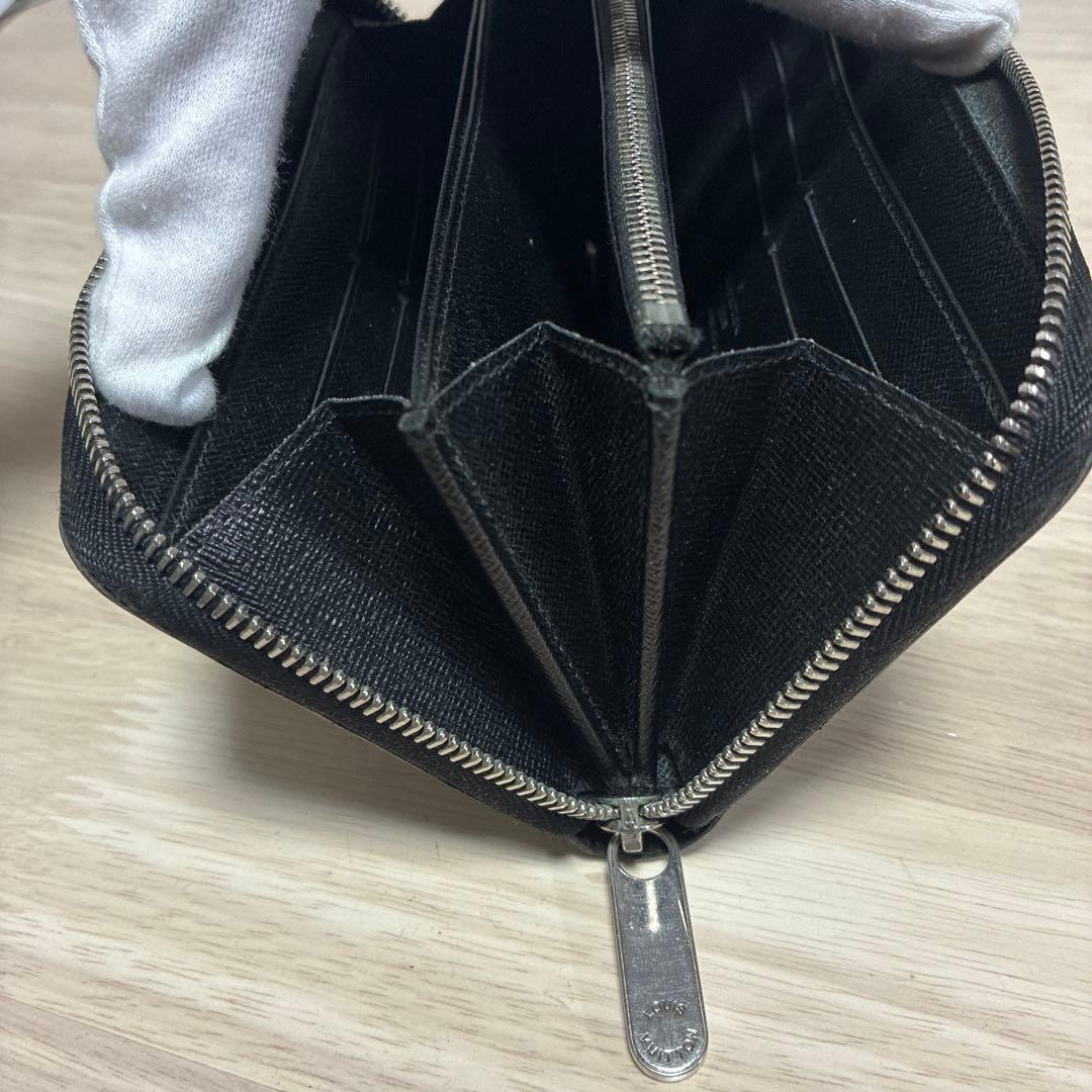 テイラー　ルイヴィトン ジッピーウォレット ブラック ラウンドファスナー