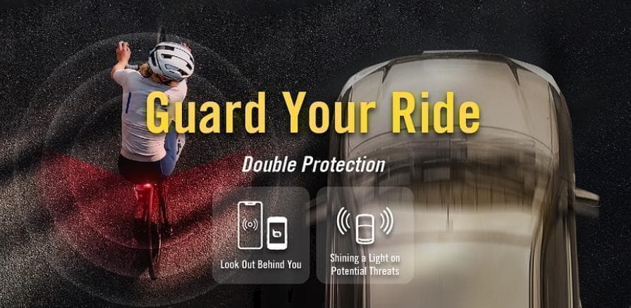 ブライトン GARDIA R300L リアビューレーダー＆テールライト