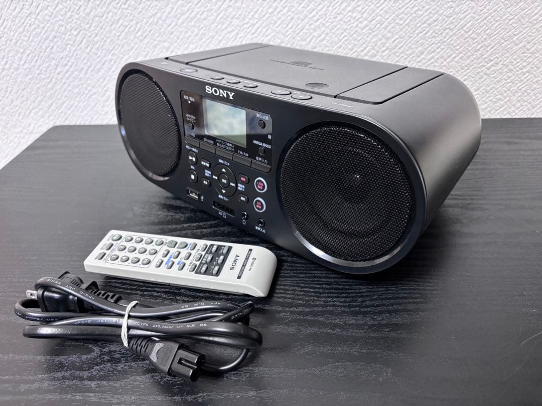 SONY ZS-RS81BT CDラジオ Bluetooth対応 リモコン付き