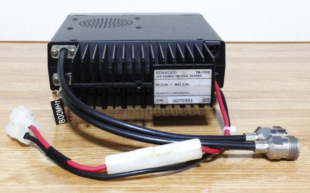 ◆KENWOOD 144/430MHz FMトランシーバーTM-701S【01】