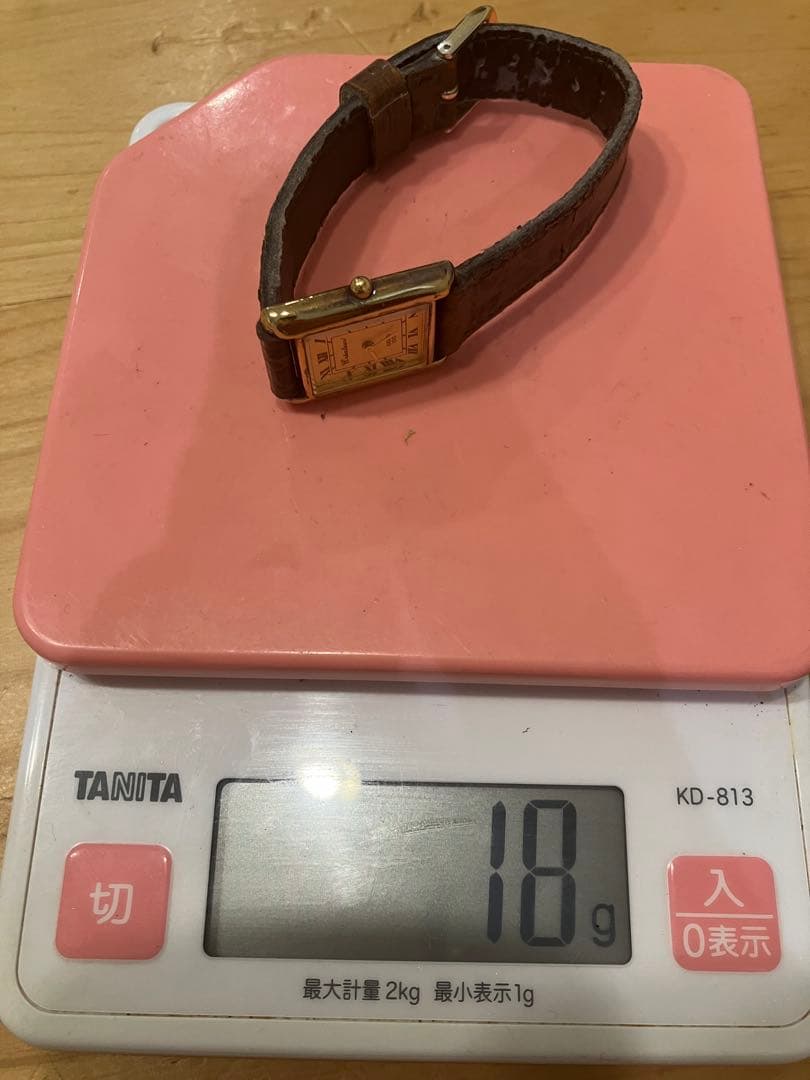 Createur クレアトゥール ゴールド100シルバー925 スクエア　美品