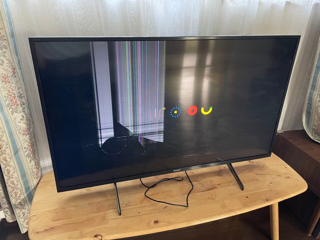 【ジャンク品】SONY 4K液晶テレビ 43V型 KJ-43X8000H
