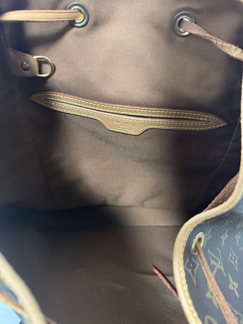 ルイヴィトン モノグラム モンスリ リュック バックパック 正規品