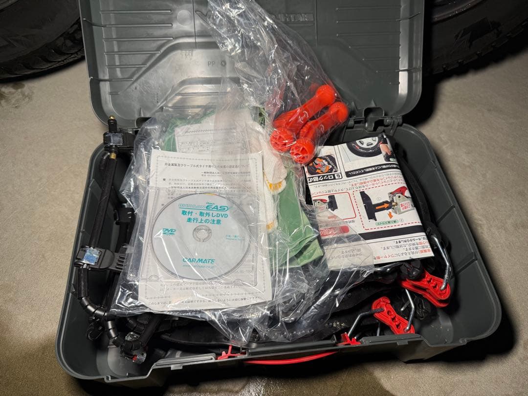 RAV4アドベンチャー純正ホイール＆ブリザック19インチタイヤ＆タイヤチェーン