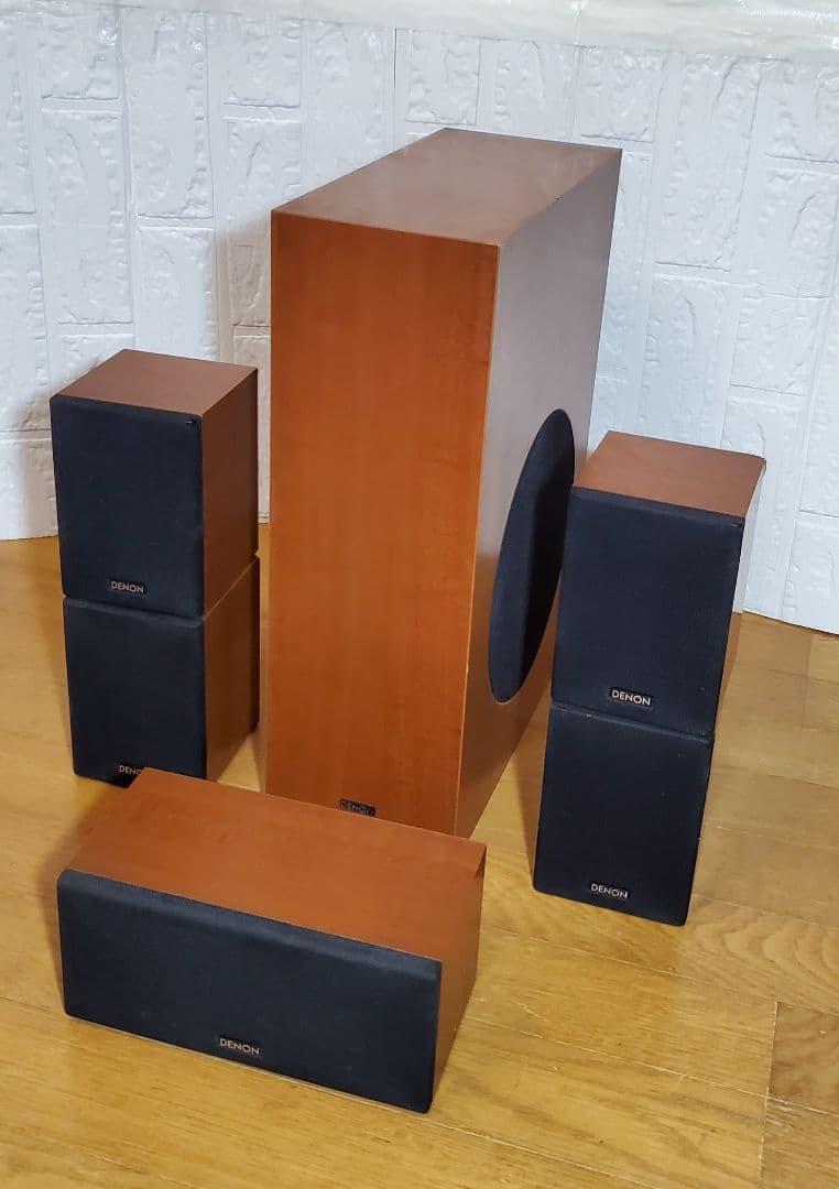 DENON　 ホームシアター　5.1chスピーカーセット　クリアな音質と重低音