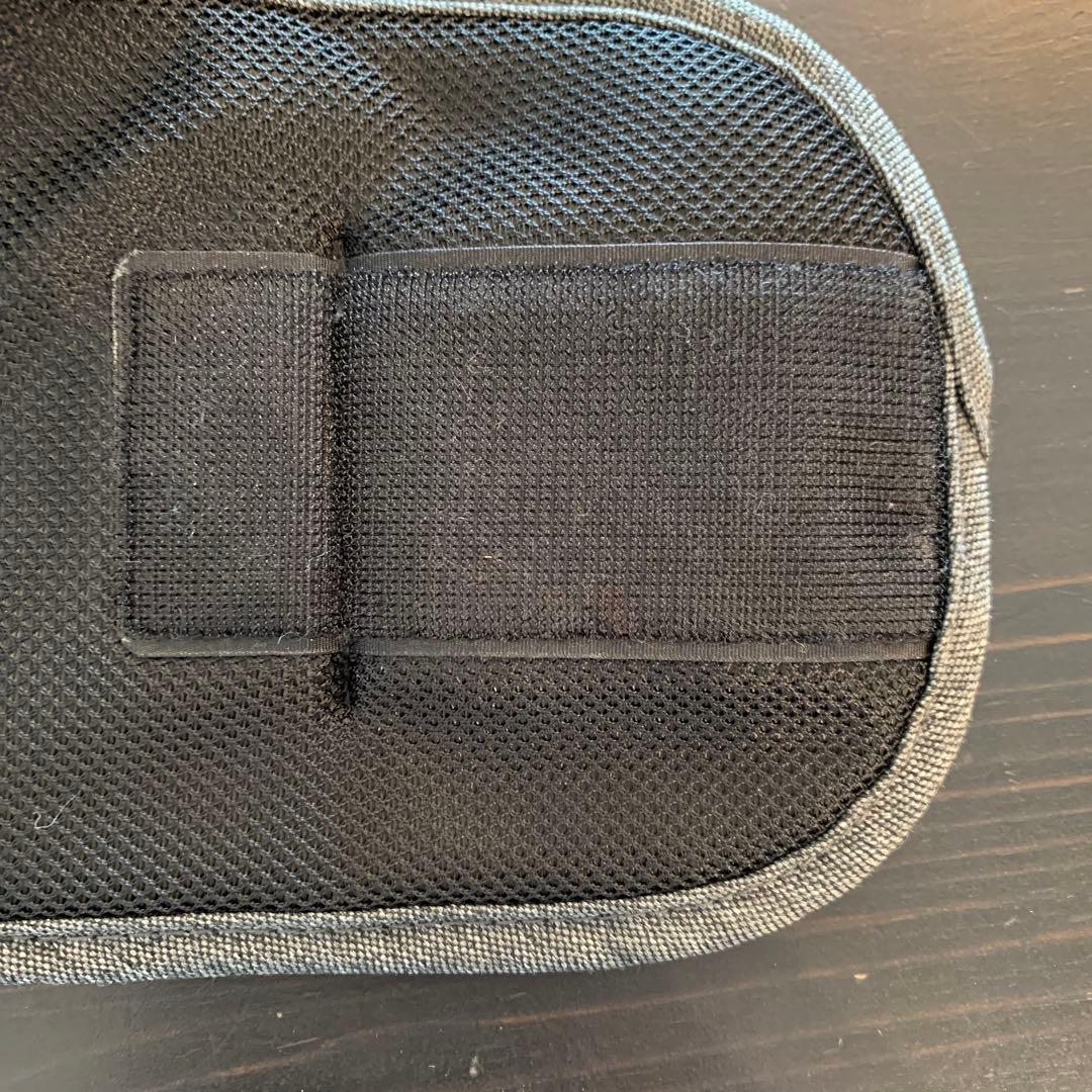 極美品 ダブルショルダー付き POLBAN ADVANCE ヒップシート 灰/黒