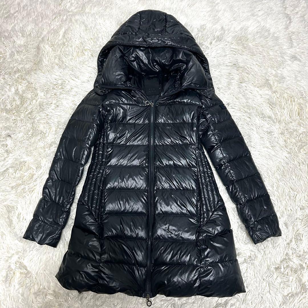 TATRAS タトラス　バビラ　ロングダウンジャケット　フード付き　ダークグレー