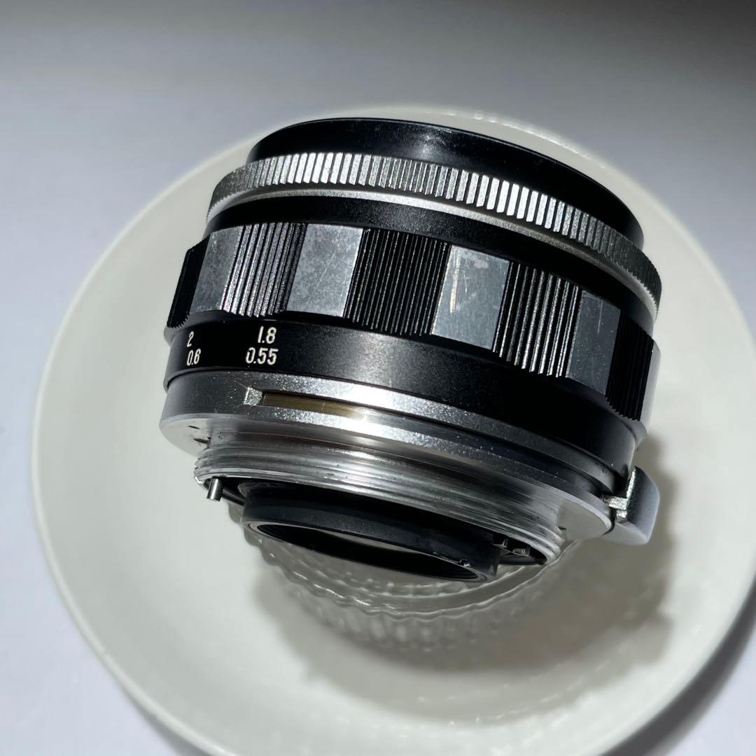 PENTAX auto takumar 55mm f1.8 ゼブラ m42