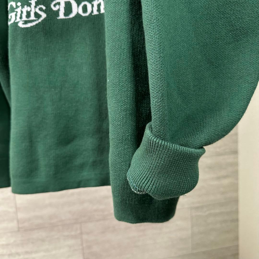 【美品】Girls Don't Cry Angel Knit グリーン M