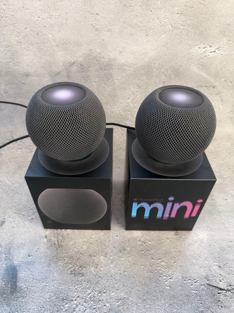 アップル　Pod mini 2個　スペースグレイ