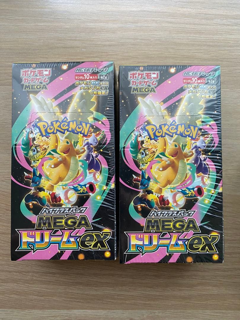 【新品未開封シュリンク付き】ポケモンカードゲーム MEGA ドリームex