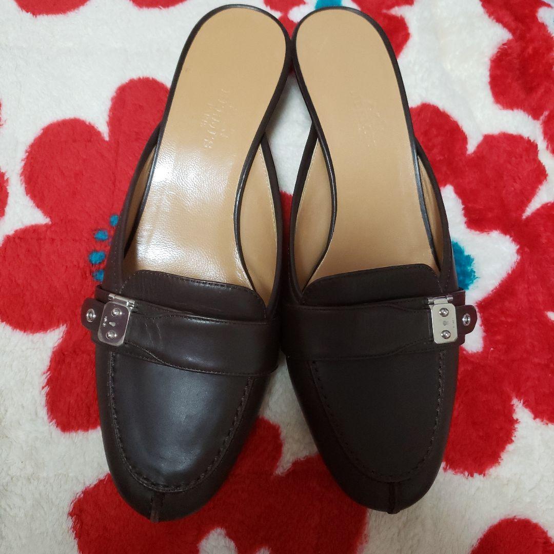 エルメス　HERMES　ミュール　パンプス　極美品保護シール付き♥️