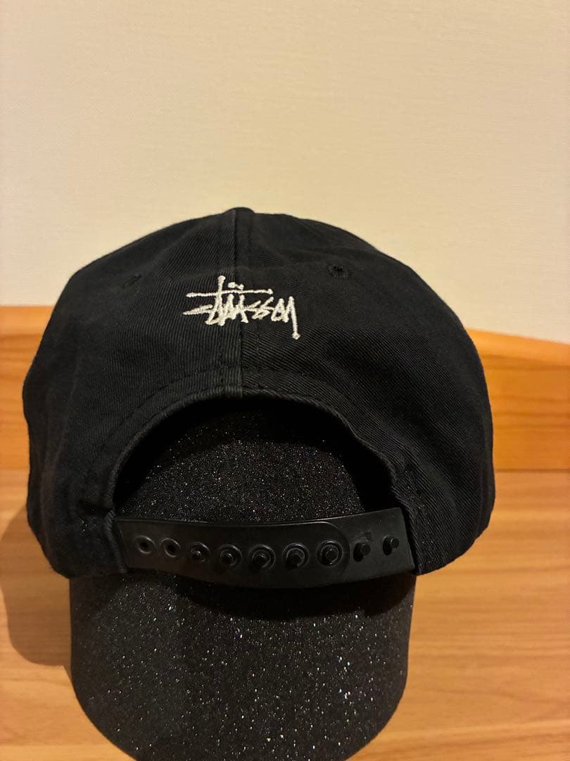 90s OLD STUSSY 紺タグ ロゴキャップ