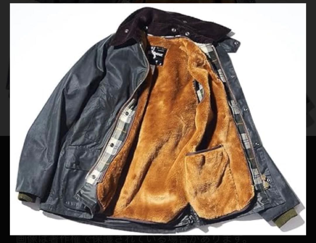 新品未使用★バブアーBarbour SL 36ファー ライナー　ベスト　ブラウン