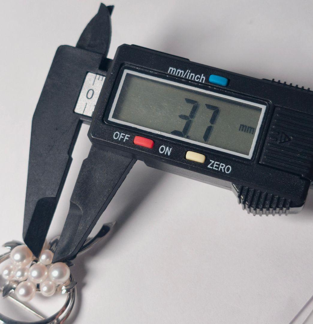 【極美品 最高級】ミキモト ブローチ パール フォーマル 9珠 皇室御用達 花束