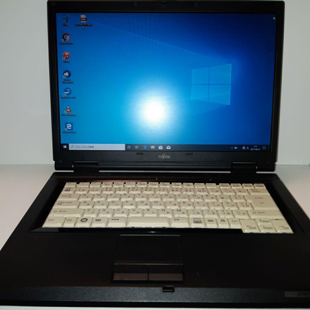 (匿名配送)FUJITSU FMV-A8260 Win10 64bit 動作品