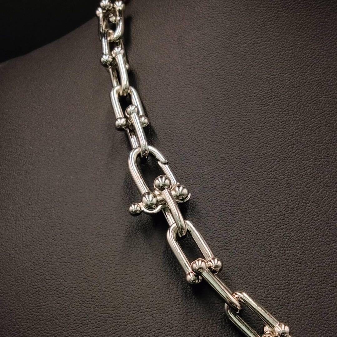 新品 超激レア ハードウェア ネックレス レディースン シルバー