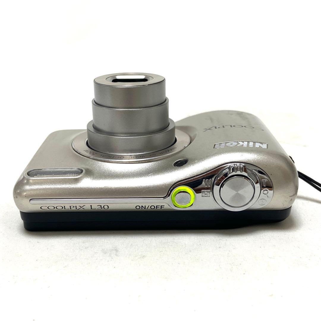 Nikon COOLPIX L30 ニコン クールピックス シルバー レトロ