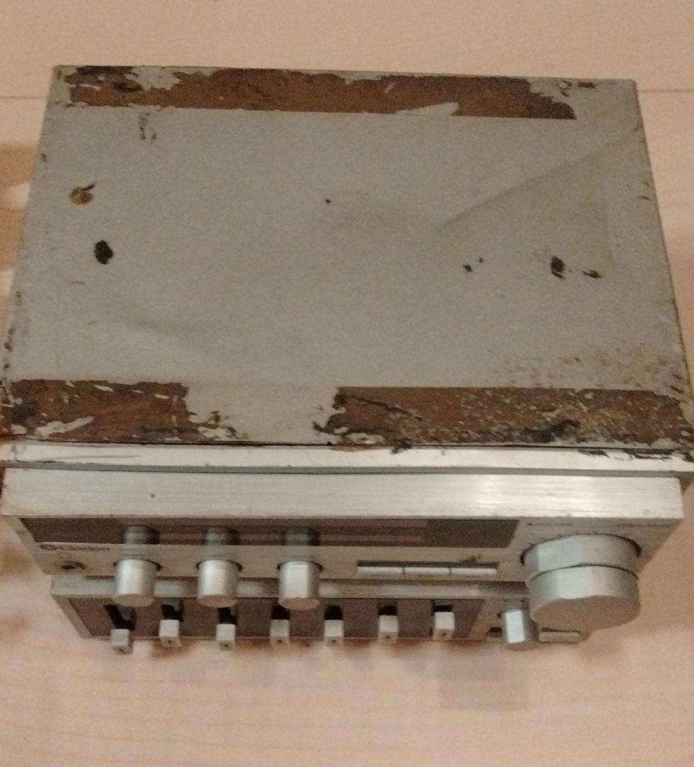 Clarion 当時物 カーオーディオ 動作未確認シャンク