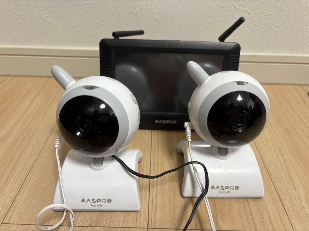 マスプロ モニター&HDカメラ2台セット