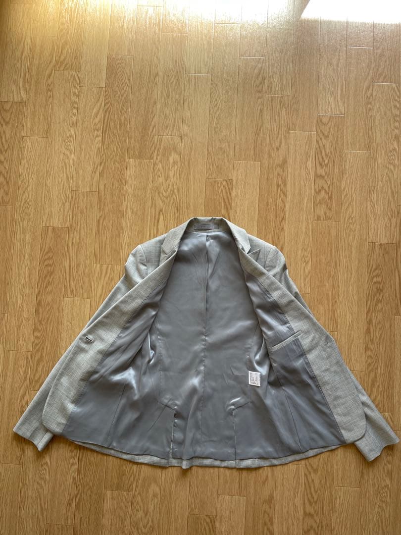 【未使用】theory luxeライトグレーSサイズ スーツ上下セット