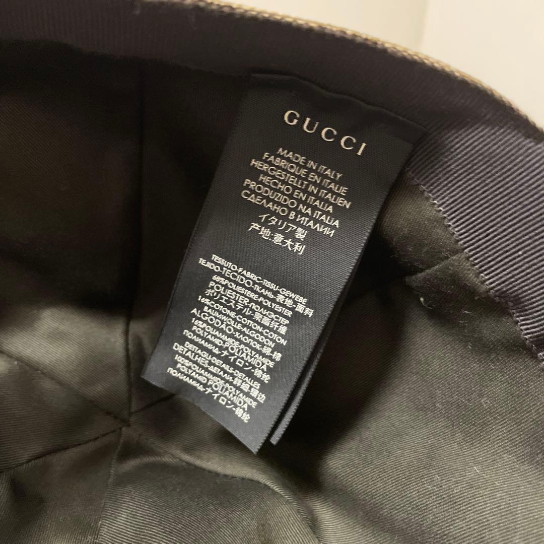 GUCCI GGモノグラムキャップ