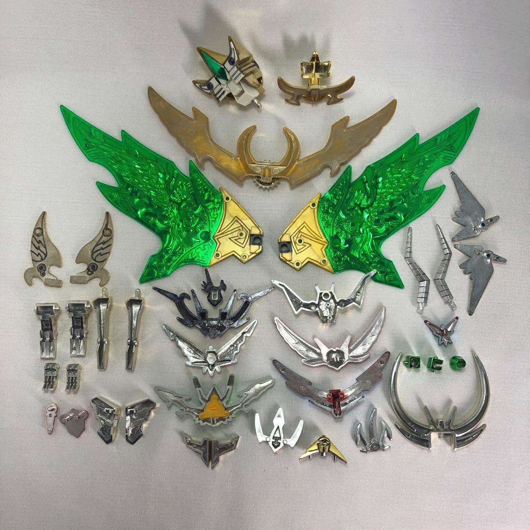 【当時品】SDガンダムBB戦士 超機動大将軍の輝羅鋼＋ジャンク部品