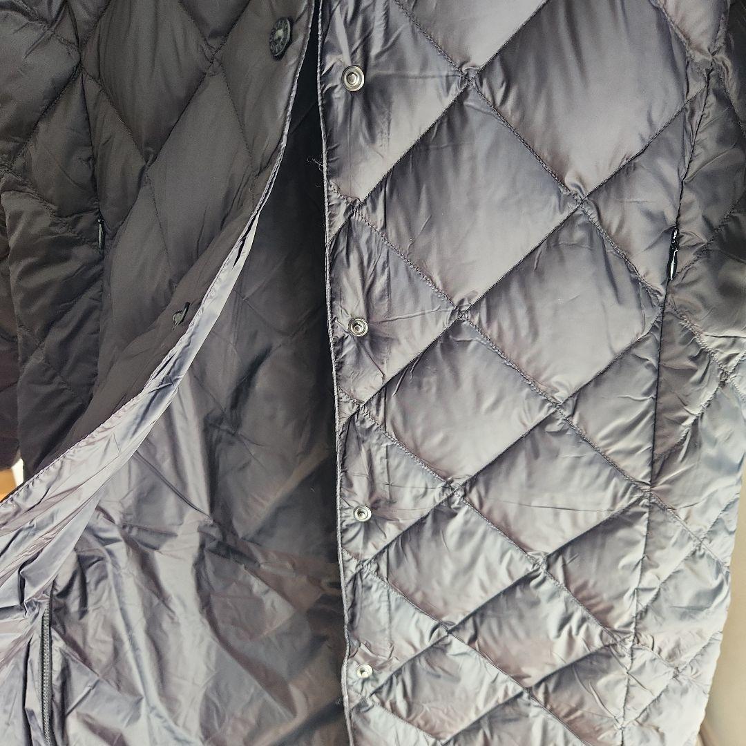 【新品未使用】タイオン　TAION 　シティライン　 ブラック ダウンコート