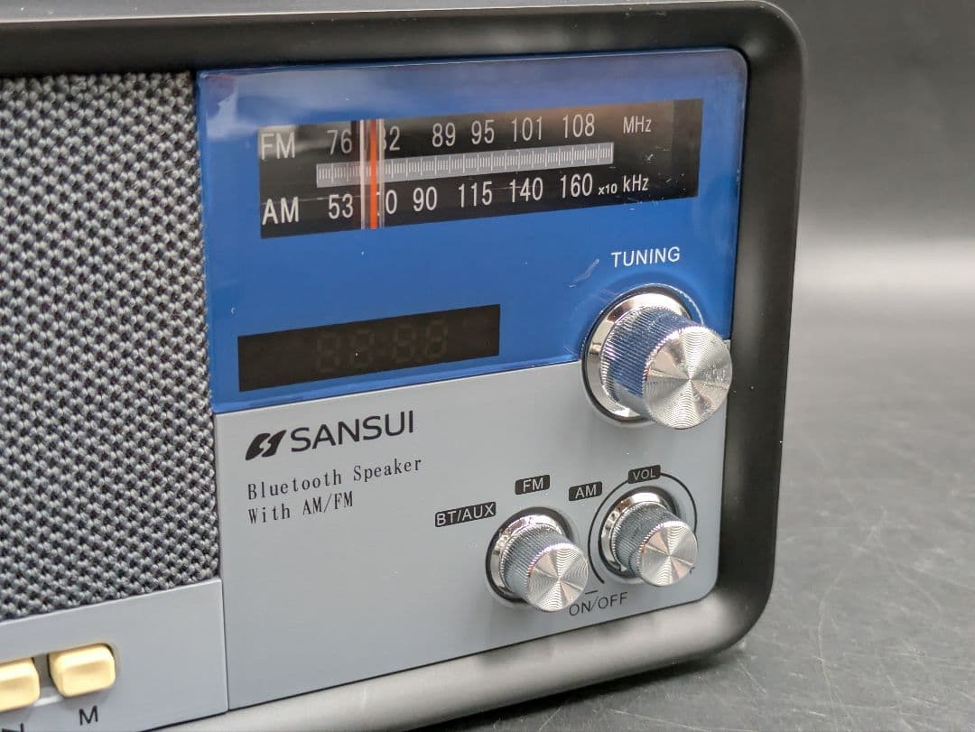 SANSUI ラジオスピーカー MSR-1 ブラック