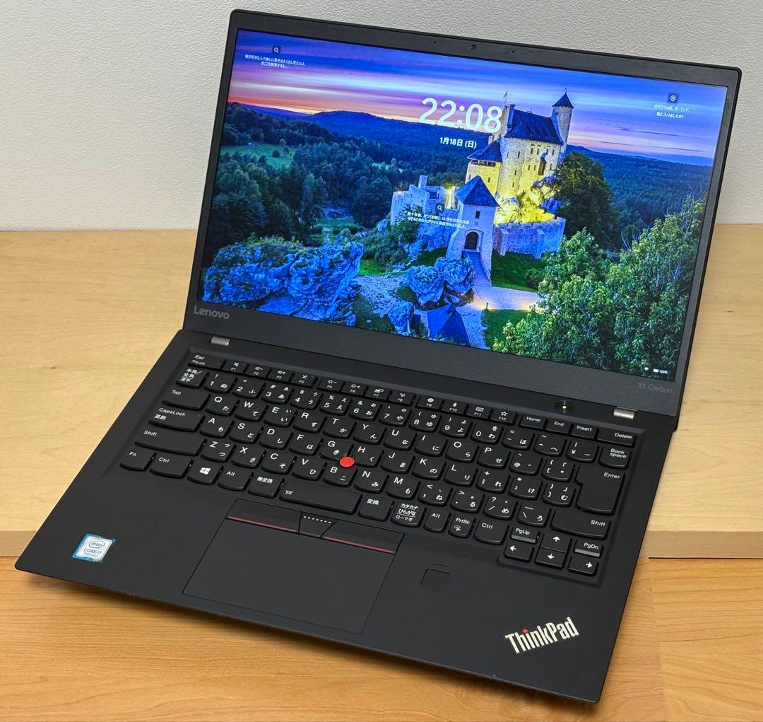 Windowsノート本体 ThinkPad X1 Carbon Gen5 (i7/8GB/512GB)