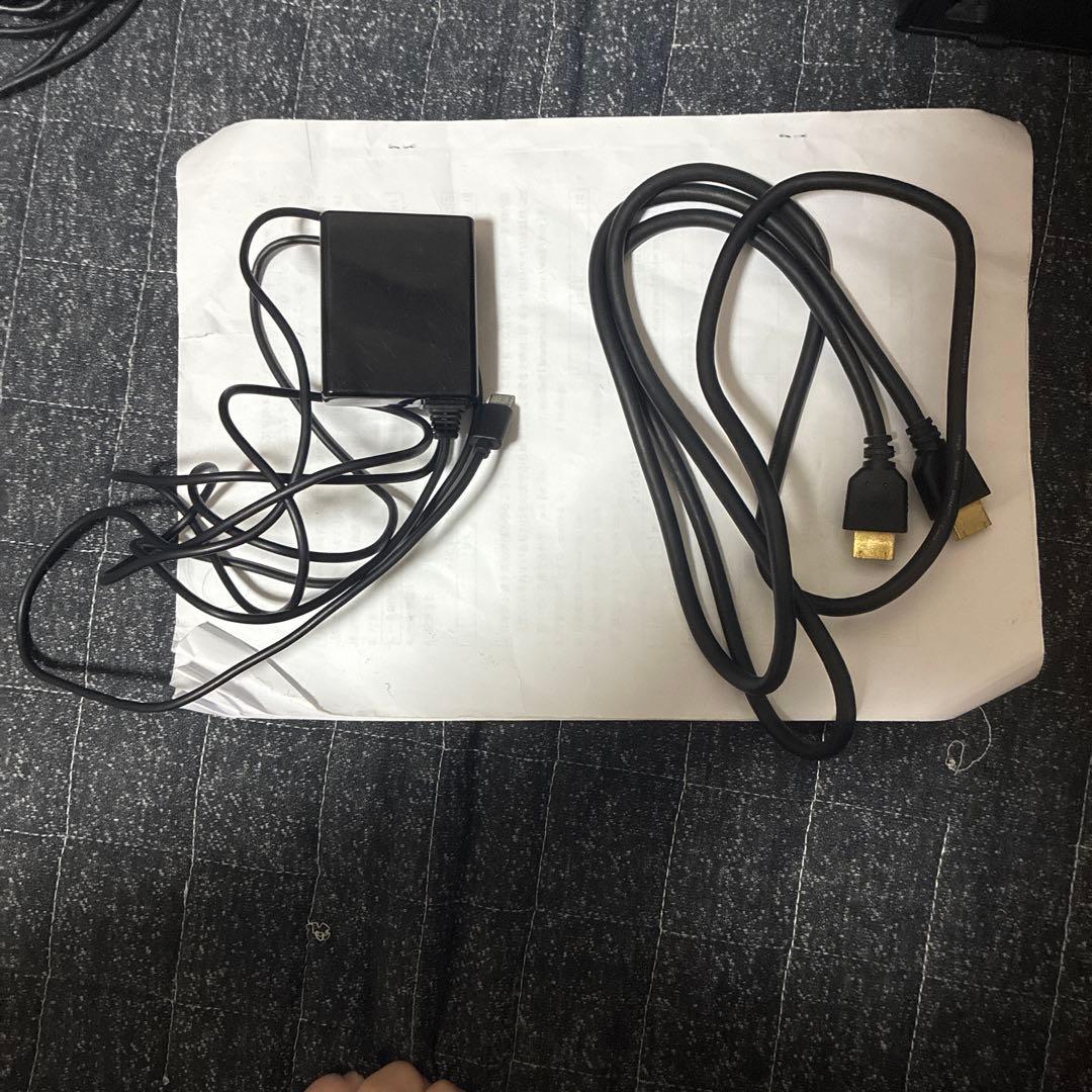 ジャンク品　ニンテンドースイッチ　ジョイコン ドッグ本体　ソフト　ケーブル