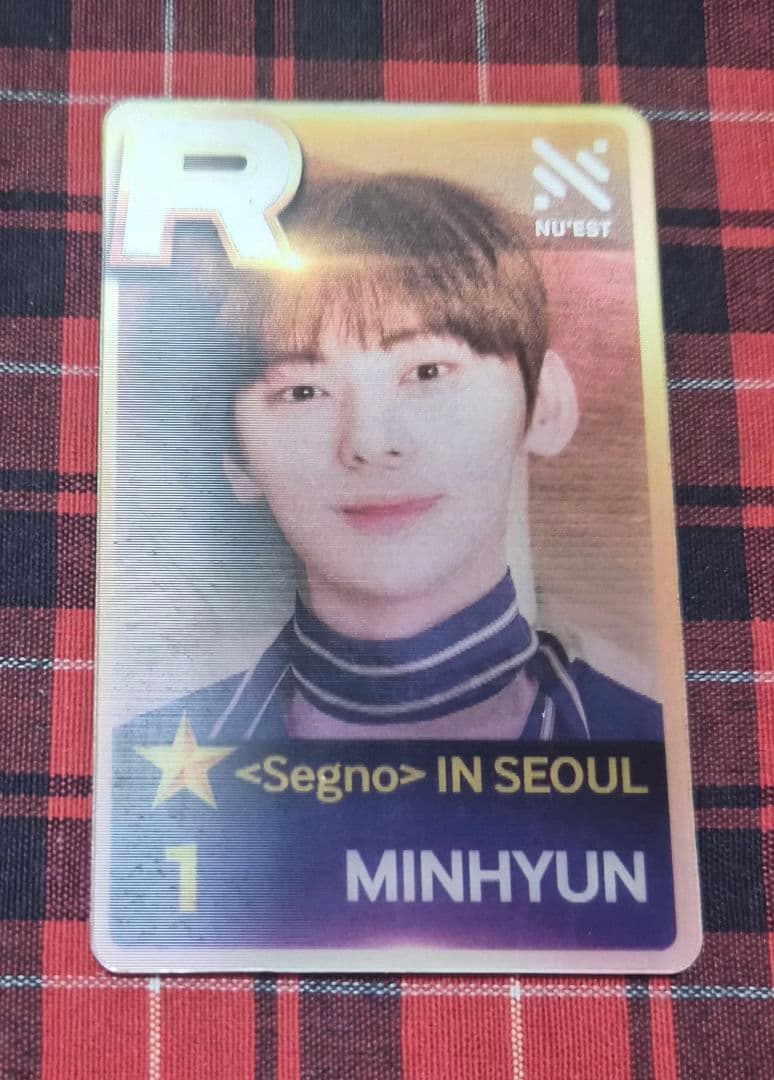NU'EST MINHYUN <Segno> IN SEOUL ミニョン トレカ