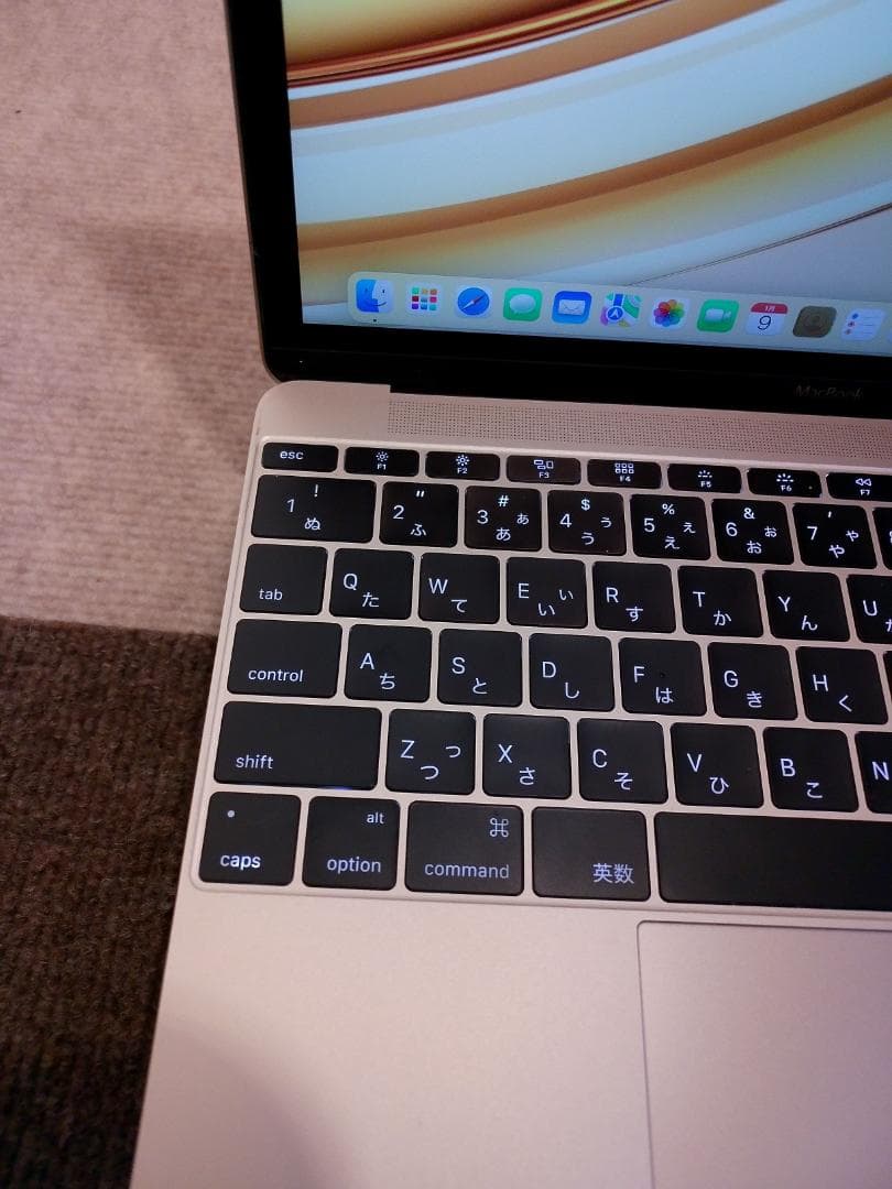 『美品』 MacBook 2017 A1534 12㌅ バッテリー正常・良好