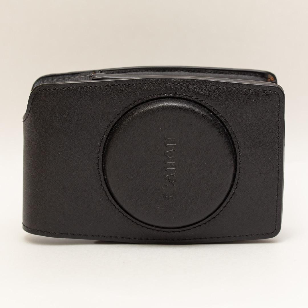 Canon PowerShot SX720 HS ブラック 純正本革ケース付
