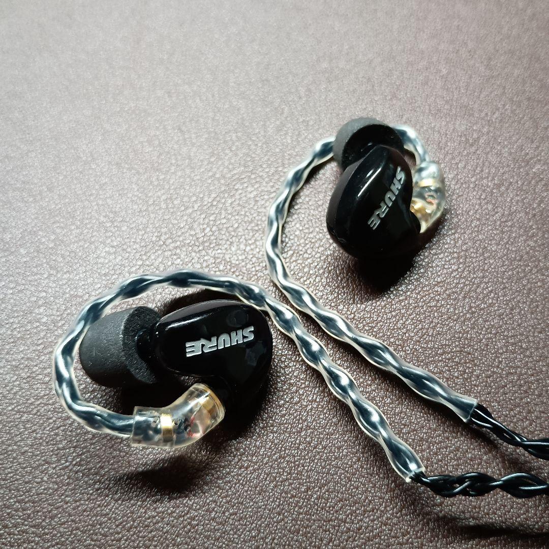 SHURE SE315 黒 USB Tyep C ケーブル付