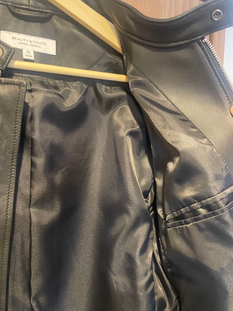 UA 革 ライダース ユナイテッドアローズ　BEAUTY & YOUTH