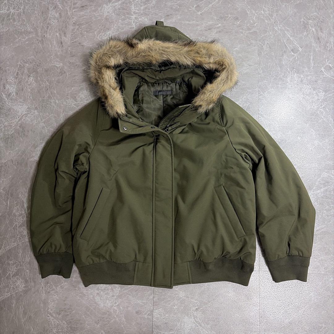 UNIQLO y2k フライトジャケット　ファージャケット　ミリタリー　短丈