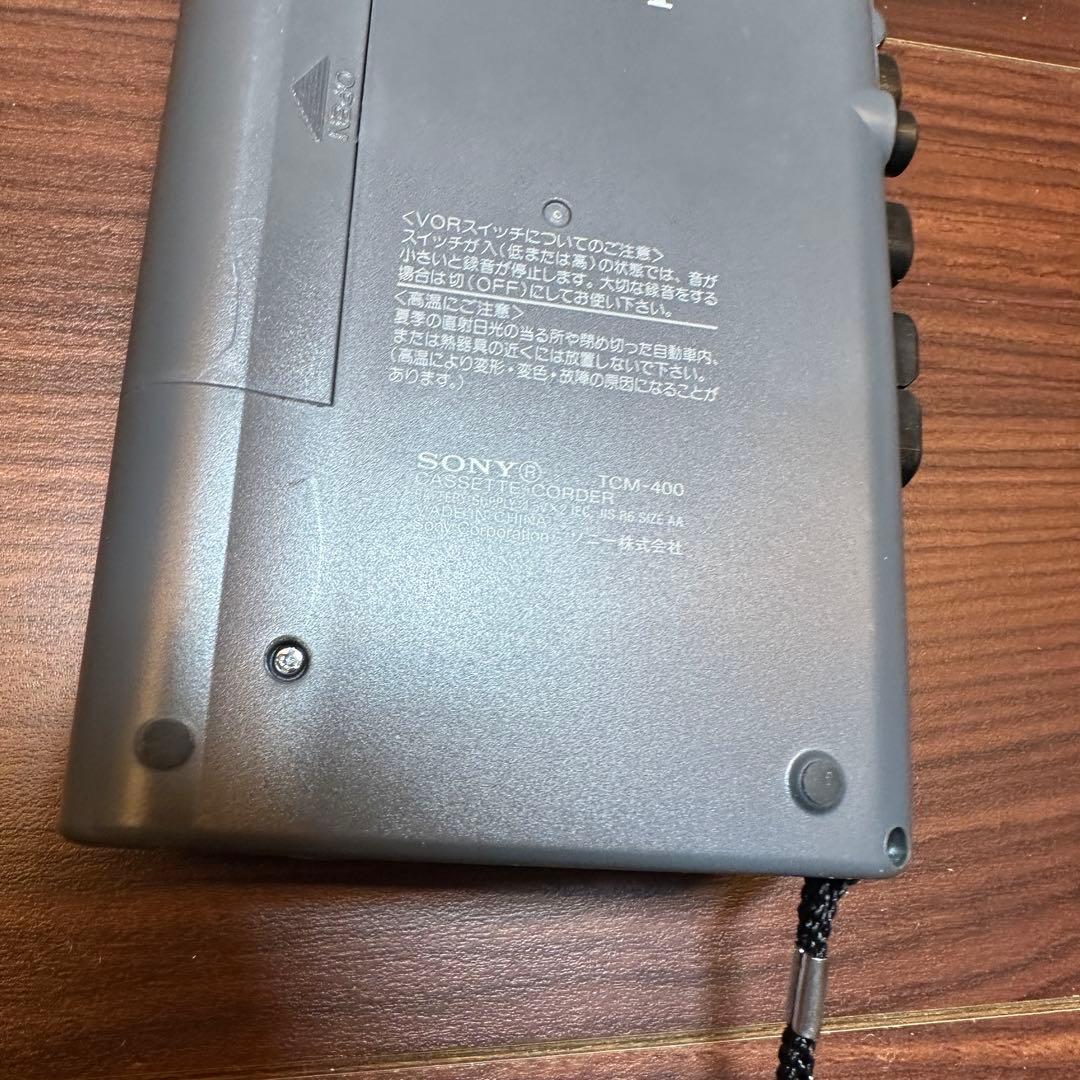 SONY カセットテープレコーダー TCM-400 2363