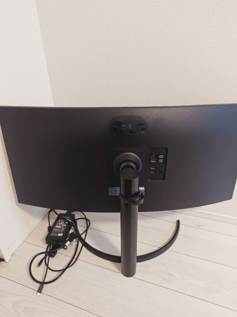 LG ウルトラワイドモニター 34WR55QC-B 34インチ