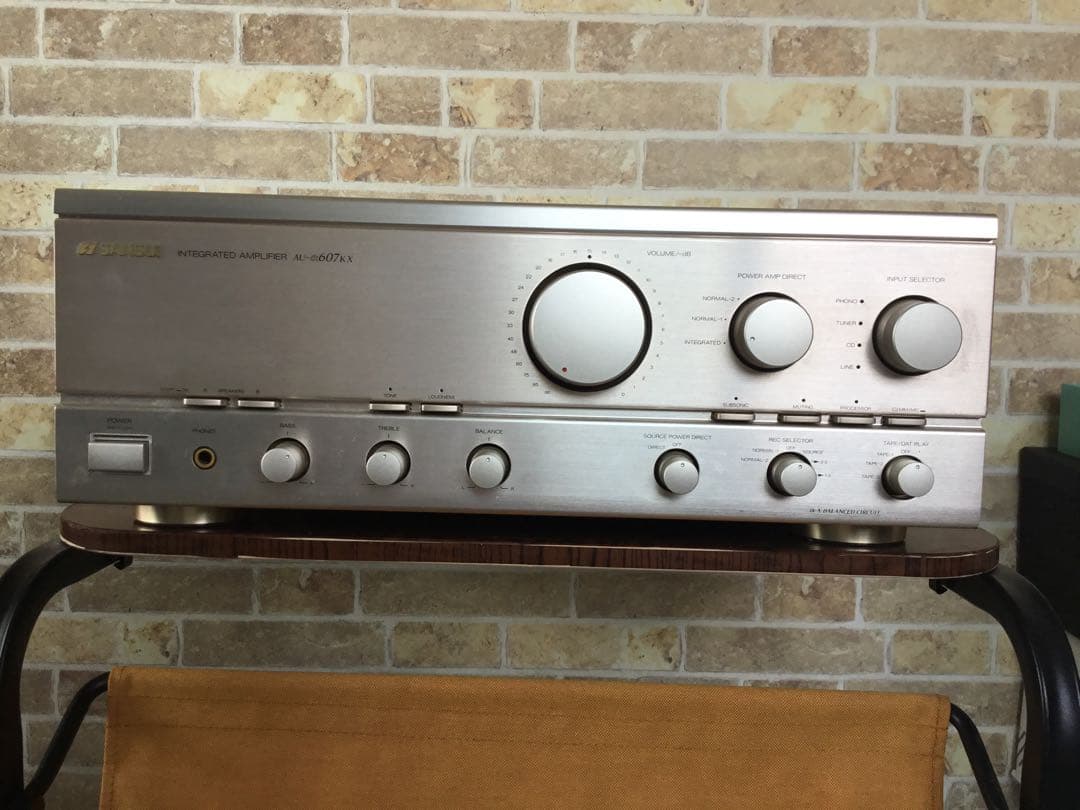 SANSUI AU-α 607KX プリメインアンプ 動作確認済み　着払い対応