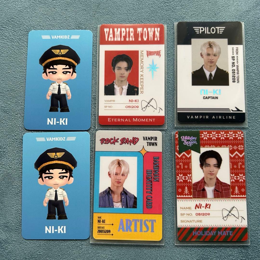 QR未使用！ENHYPEN WORLD Sカード ニキ4枚セット