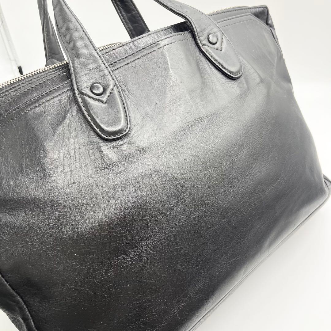 【希少】PORTER タウゼン オールレザー ブリーフケース　ビジネスバッグ　黒