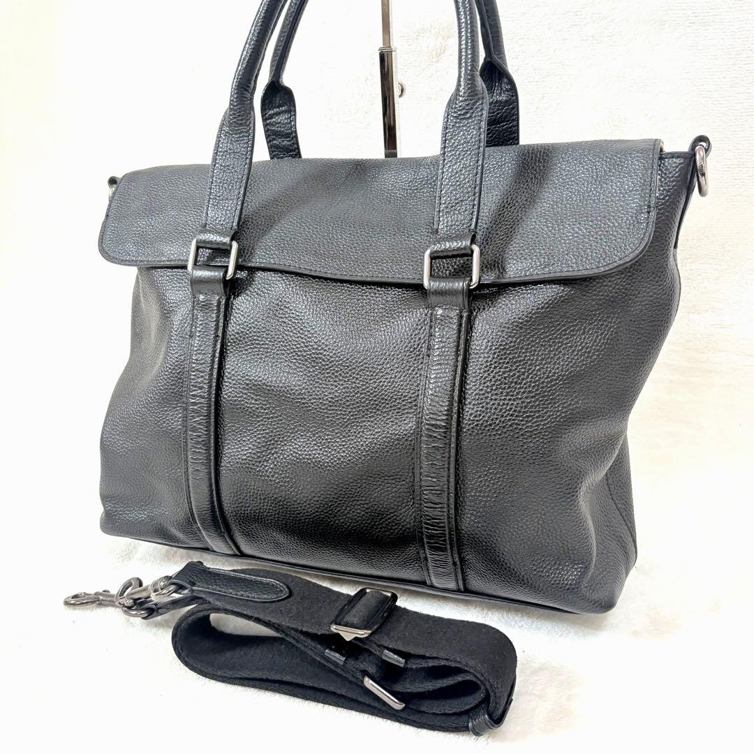 ◆COACH◆コーチ メトロポリタン レザー 2way ビジネスバッグ