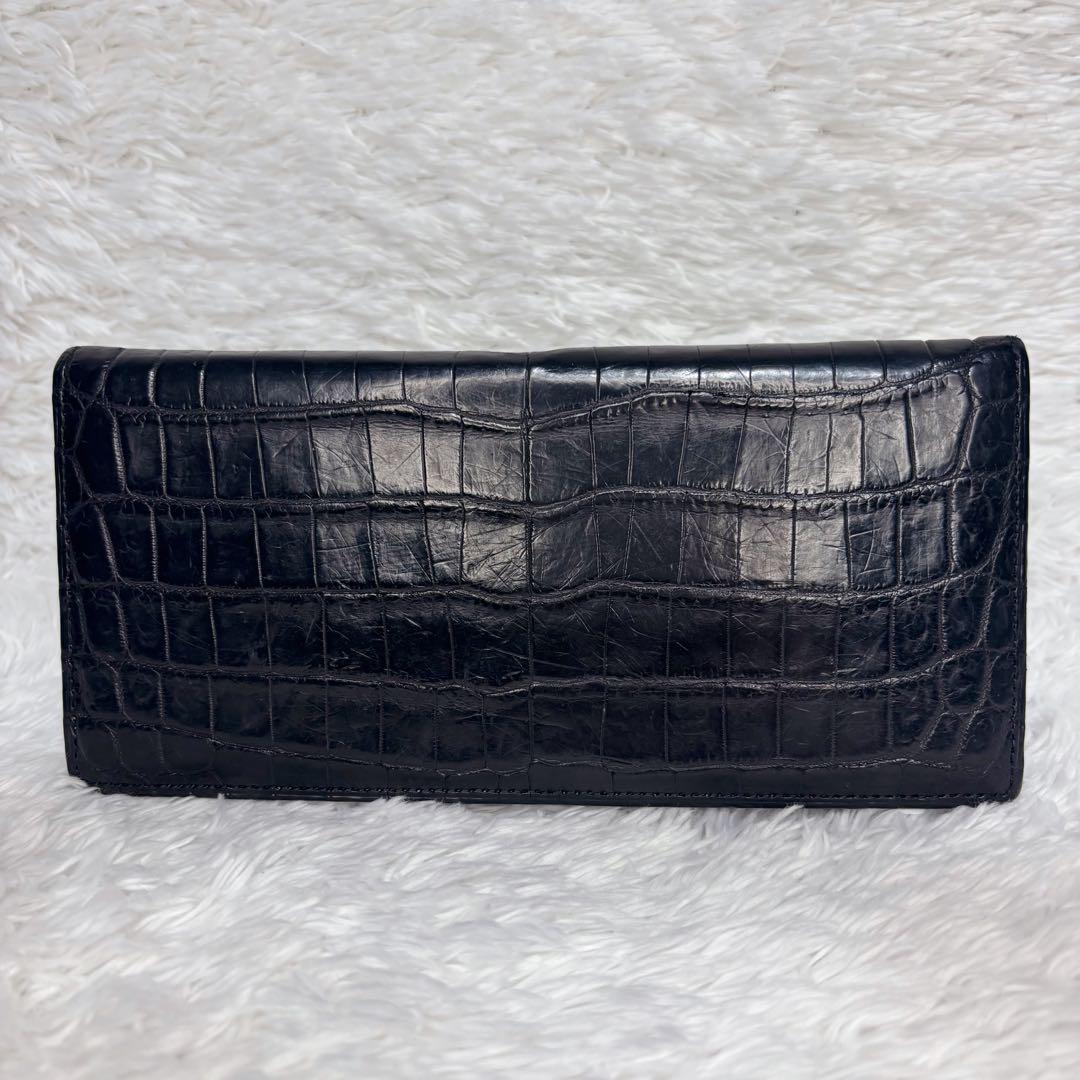 キプリス クロコダイル 本革 長財布 エキゾチックレザー 高級