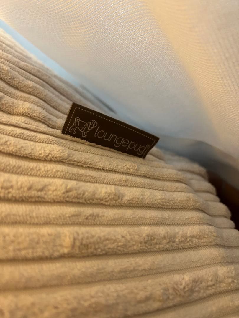 【美品】lounge pug ジョセフィンソファビーズクッション