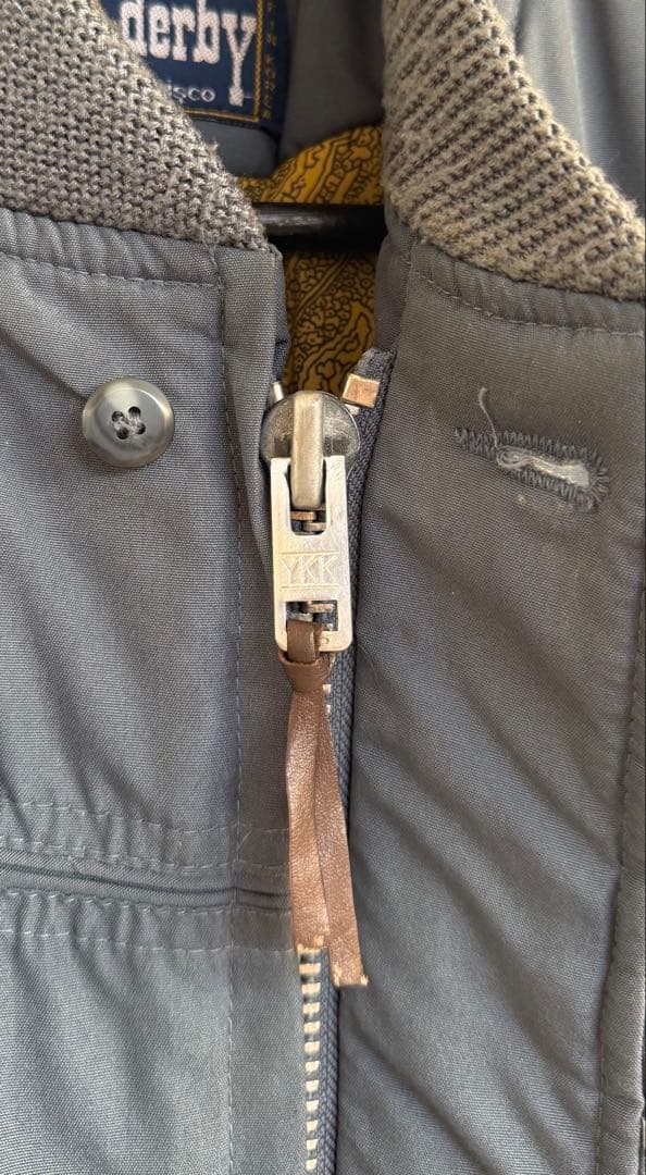 超超スペシャル 80s ダービーオブサンフランシスコ ジャケット 38 グレー