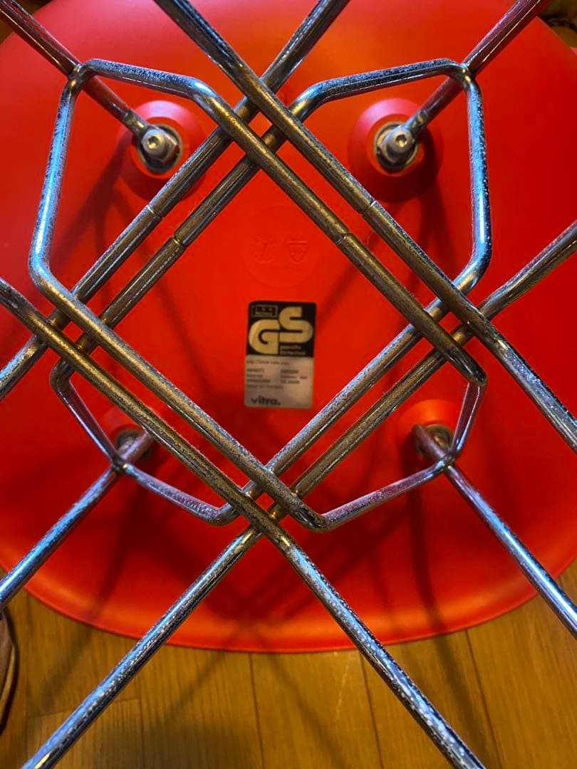 Vitra オレンジ シェルチェア 2005年製