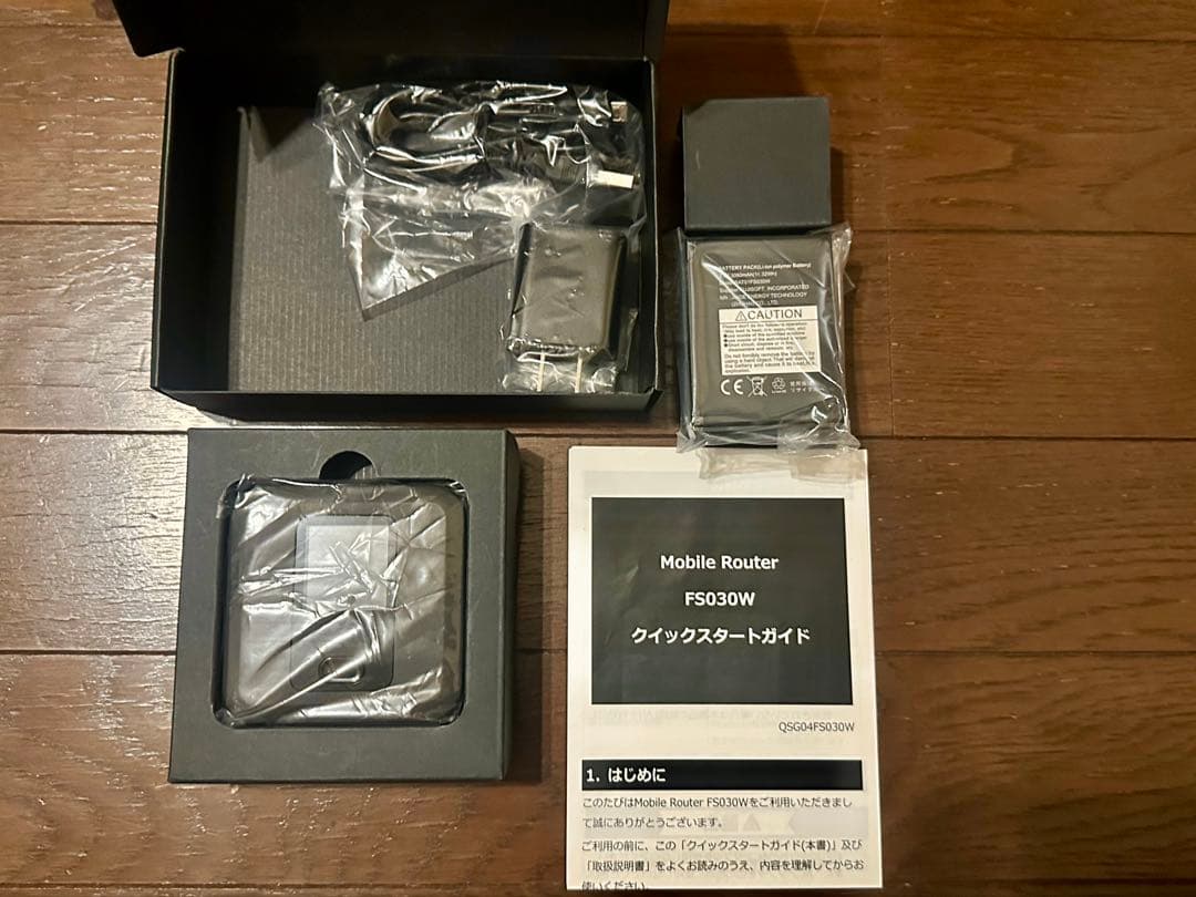 FUJISOFT モバイルルーター FS030W（2台）